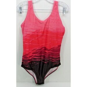 EXLURA Swimsuit  Women's Sz L Criss cross- Strappy 1 Piece-Athletic Training